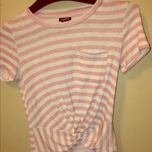 Rue21 strip knot crop, super cute with anything💯